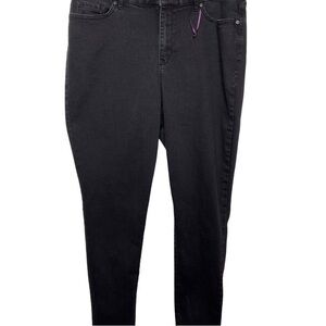 Black Skinny Jeans - Classic High Waist